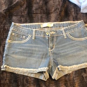 Levi’s denim short short size 17